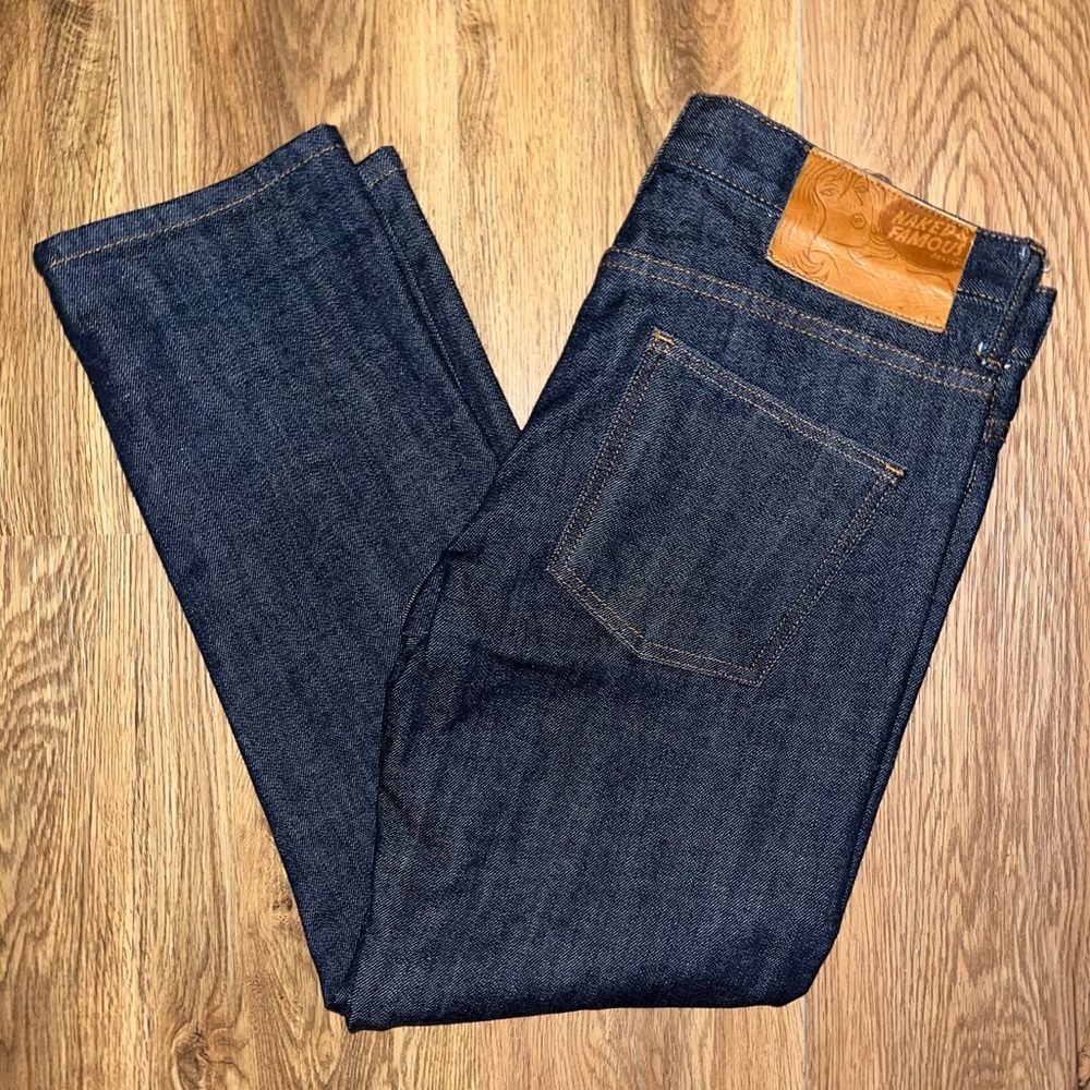 Naked & Famous Denim Super Guy Stretch Selvedge Men's Size 33x27 Medium Rise
